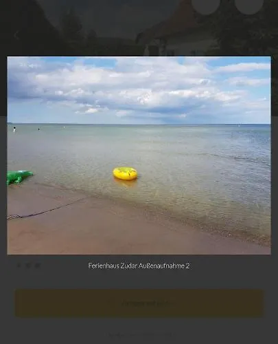 Heimeliges Ferienhaus Rugen * Zudar