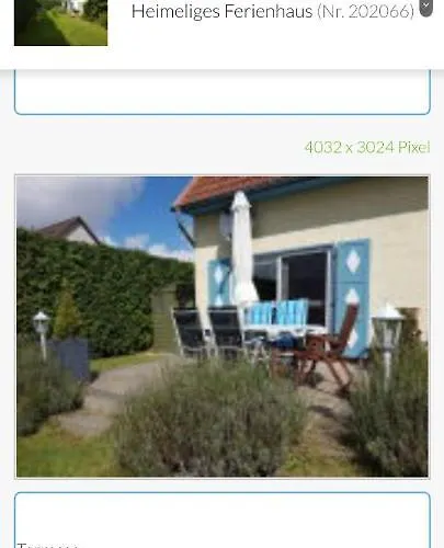 Heimeliges Ferienhaus Rugen